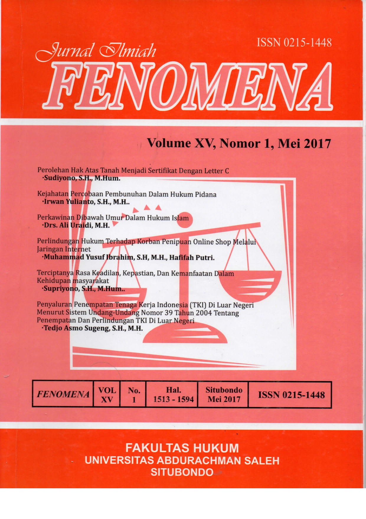 KEJAHATAN PERCOBAAN PEMBUNUHAN DALAM HUKUM PIDANA | FENOMENA