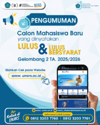 Pengumuman CAMABA Gelombang 2 Tahun 2025