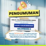Pengumuman CAMABA Gelombang 4